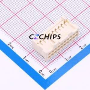 501646-2*10Y Housing (Wire-to-Board / Wire-to-Wire) P=2mm Connector 2x10P 2mm 2 10 - Product Image 1