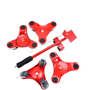 Déplaceur de meubles lourds pour une personne, à faible effort, avec roulettes universelles en plastique, capacité de charge de 90 kg, idéal pour salon et chambre à coucher - Product Image 1