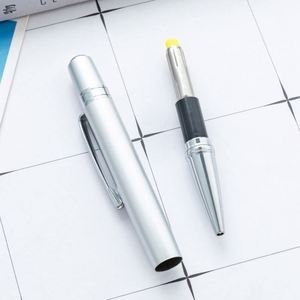 Stylo bille de poche portable en métal torsadé, mini, 1,0 mm, avec logo personnalisé, vente en gros - Product Image 4