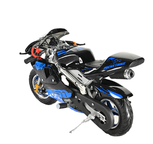 มอเตอร์ไซค์วิบากสำหรับเด็ก MAXSPEED เครื่องยนต์เบนซิน 2 จังหวะ สตาร์ทด้วยระบบแก๊ส เบรกคู่ ความจุน้อยกว่า 50 ซีซี เกียร์อัตโนมัติ แรงสูง ขับขี่ง่าย - Product Image 5