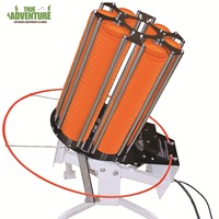 Argile tir cible support piège Machine lanceur moulage automatique faisant argile Pigeon lanceur pour 250 pièces plaques