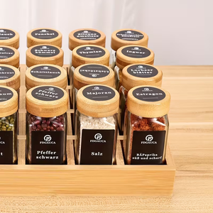 Nhà Máy Bán Buôn 24 Vuông Tre Gia Vị Giá Tổ Chức Hiện Đại Countertop Tre Gia Vị Giá Tray-Gia Vị Ngăn Kéo Tổ Chức - Product Image 4