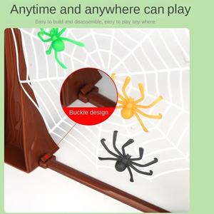 Juguetes Educativos AiJH, Arañas Saltarinas, Juguetes Interactivos de Plástico, Divertidas Arañas de Dibujos Animados con Catapulta, Arañas que Rebotan y se Adhieren - Product Image 4