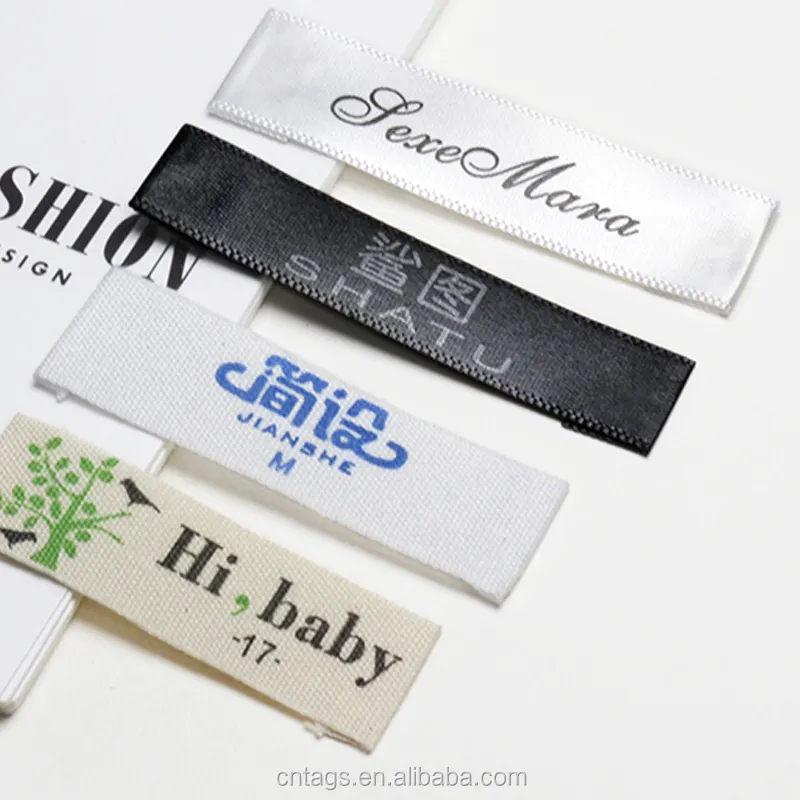 Alta Qualidade De Luxo da China Tamanho Logotipo Personalizado Tecidos Vestuário Vestuário Hangtag Guias Etiquetas Para Roupas