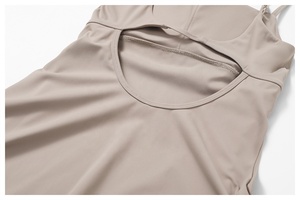 Respirant Séchage Rapide Bretelles Réglables Dos Nu Short De Sport 2 En 1 Yoga Barboteuse Logo Personnalisé Femmes Porter Golf Jupe Robe De Tennis - Product Image 6