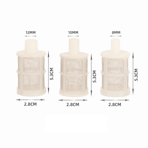 Micron Polyester lọc ống nylon lọc ống không có không khí bơm Bộ lọc 3/4 "120 lưới nông nghiệp phun tưới nhỏ giọt màn hình - Product Image 6
