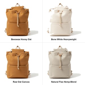 Pickleball Beeswax Oat Canvas <b>Backpack</b> Holds 2 Paddles 18Oz Raw Custom Logo Wholesale Tennis Padel Racket <b>Backpack</b> - Product Image 5