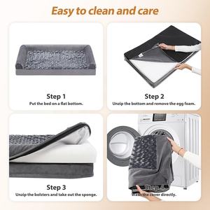 Lit pour chat de luxe personnalisé <span class=keywords><strong>coussin</strong></span> pour animaux de compagnie pour chat canapé de salon <span class=keywords><strong>orthopédique</strong></span> pour <span class=keywords><strong>chien</strong></span> - Product Image 3