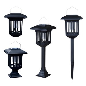 Lámpara Solar para Jardín con Trampa para Mosquitos, Lámpara LED para Exteriores, Resistente al Agua, Cuerpo de Plástico, Control por Sensor de Luz - Product Image 2