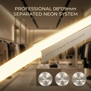 Tira de LED de Silicona de Neón, 12V 24V 0809 mm 120LEDs/m, Impermeable IP65, Luces de Neón Flexibles para Decoración de Edificios en Exteriores - Product Image 2
