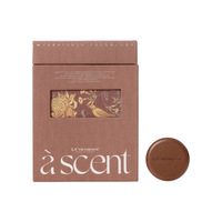 Novature – Coffret cadeau de parfum solide haut de gamme pour voiture avec design en peau de mouton, diffuseur d'arômes pour aérateurs