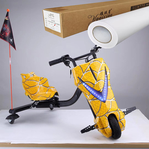 Rollo de <span class=keywords><strong>vinilo</strong></span> autoadhesivo de PVC con tinta a base de agua, pegatinas promocionales para coche con equilibrio <span class=keywords><strong>infantil</strong></span>, hoja de papel, materiales de póster - Product Image 1