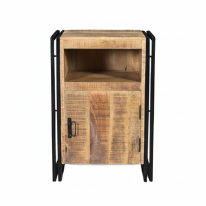 Modern Style Eco-friendly Lightweight Iron Bedside Table Storage Apartment Entry Bedroom Bathroom Furniture Home Furniture - Product Image 2