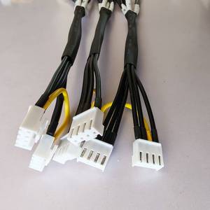 Özelleştirilmiş VH Terminalleri 4P/7P Bağlantı Kabloları Bilgisayar Motosiklet PBT IP66 Dereceli Sensör Sıcaklık Toplama Kablosu - Product Image 6