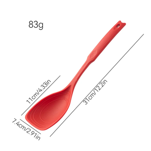 Heat Resistant Silicone Spatula Spoon Scraper Multi-functional Kitchen Accessories Cooking Tool Utensil <b>Cookware</b> - Product Image 2