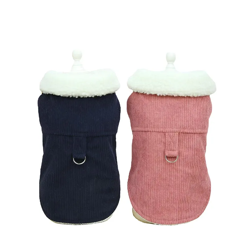 Waterproof Puppy Coats Pet Clothing Comfortable Soft Cotton Dogs Clothes Pet Wholesale Winter Warm Dog Clothes