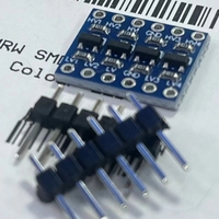 Módulo Convertidor de Nivel Lógico Bidireccional IIC I2C UART SPI de 4 Canales, 3.3v-5V, Kit de Módulo DIY
