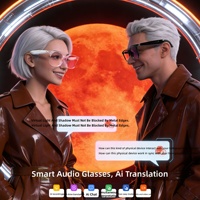 Nouvelles lunettes intelligentes F62 avec traduction IA en temps réel, contrôle tactile, batterie 55 mAh – Écoutez de la musique, effectuez des appels