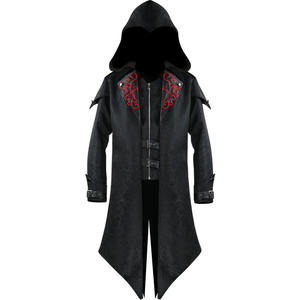 Veste à capuche de <span class=keywords><strong>cosplay</strong></span> Assassin's <span class=keywords><strong>Creed</strong></span> pour homme, style streetwear médiéval, costume d'Halloween Edward - Product Image 4