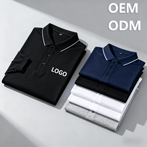 Chemise décontractée à col pour homme, anti-rides, tricotée, séchage rapide, manches courtes, coupe ample, en nylon uni, personnalisable, ODM, logo personnalisé, haute qualité - Product Image 1