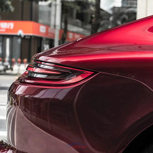 <span class=keywords><strong>Film</strong></span> d'emballage de Offre Spéciale PPF 1.52x17M/Roll PET Super brillant liquide métallique <span class=keywords><strong>Vampire</strong></span> rouge <span class=keywords><strong>Film</strong></span> d'emballage de vinyle de voiture - Product Image 4