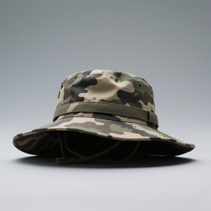 Chất Lượng Cao Biểu Tượng Tùy Chỉnh Camo In Xô Mũ Rộng vành Ngụy Trang Xô Mũ Ngư Dân Cho Nam Giới - Product Image 1