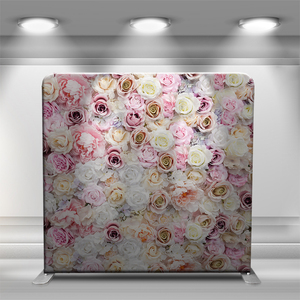 Wonderful 10ft 8ft Aluminum Tube Display Fancy Flower Grass Printing Quick Set-up Wedding <strong>Events</strong> <strong>Backdrop</strong> Stand - Product Image 5