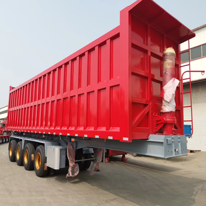 Semi-remorques autopropulsées en acier de fabrication chinoise CARROWAY, remorques de chargement lourdes, charge utile >30000 kg, 10000x2490x3550 mm - Product Image 5