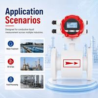 Fabricant professionnel de débitmètres électromagnétiques DN50 RS485, prix pour la gestion des stations d'épuration des eaux usées