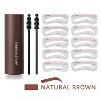 Kit de poudre à sourcils pour le modelage, outil de maquillage naturel pour femmes, usage quotidien, produit très vendu