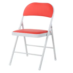 Nhà Máy Bán Buôn Đầy Màu Sắc Ngoài Trời Đảng Wedding Gấp Ghế Bán Buôn Kim Loại Gấp Ghế Cho Các Sự Kiện - Product Image 1