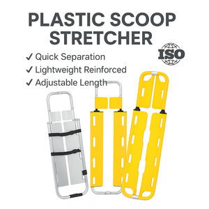Camilla de cuchara de aluminio de alta resistencia <span class=keywords><strong>PE</strong></span> Tablero dividido Rescate de emergencia - Product Image 2