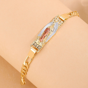 เครื่องประดับแฟชั่นชุบทองหลายรูปแบบสร้อยข้อมือกำไลข้อมือ Virgin Mary สำหรับผู้หญิง - Product Image 5