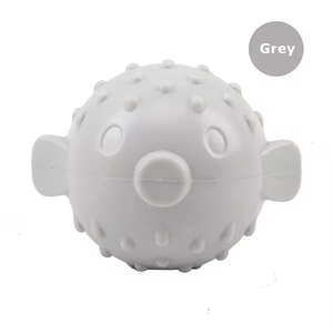 Toys for Pets TPR Rubber <b>Dog</b> Thorn <b>Ball</b> Small Fish Squeaky Molar Teeth Cleaning Interactive Movement Pet Toys - Product Image 3