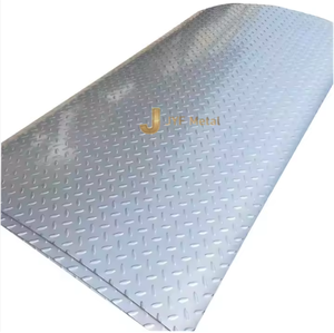 Plaque en acier inoxydable estampée antidérapante EX332 316L 304 201 à motif diamanté, soudage, pliage, découpe JIS - Product Image 3