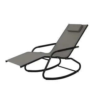 Original design outdoor patio sun lounge rocking zero gravity beach chair