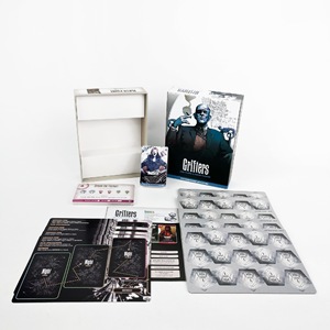 GRIFTERS triche anglais commerce extérieur <span class=keywords><strong>jeu</strong></span> <span class=keywords><strong>de</strong></span> société carte voleurs Alliance thème sombre compétence psychologique <span class=keywords><strong>jeu</strong></span> papier - Product Image 3