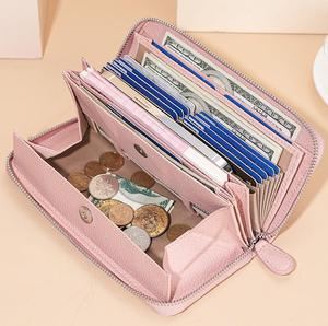 Genuine Leather Hand Bag for Women Party Bridal Clutch Wedding Evening Party <b>Purse</b> Phone Case Makeup Bag with Zipper - Product Image 1