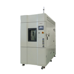 Cámara de prueba de choque térmico de alta velocidad 400L Tasa de rampa Refrigerado por agua 380V con controlador Q8 - Product Image 1