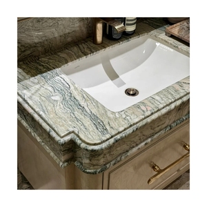 Modern Freestanding Natural Vanity Cabinet Marble Bathroom <b>Basin</b> - Product Image 6