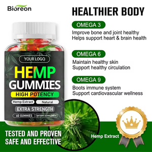 OEM ODM Özel Etiket Organik Ekstrakt Ekstra Yüksek Etkili Vegan Yenilebilir Ayı Şeklinde Şeker Rahatlatıcı Kenevir Yağı Kenevir Jelibonları - Product Image 2