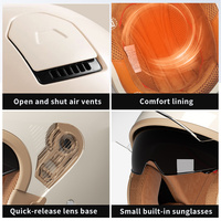 Casques de moto vintage unisexes en ABS, best-sellers en gros, casques demi-face personnalisés pour adultes, casques de cyclisme et de moto