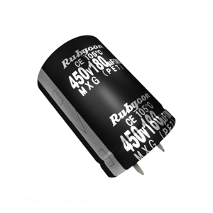 Distributeur agréé - Condensateur en aluminium 1500 uF 20% 220V SNAP TH 220MXG1500MEFCSN30X50 à montage traversant - Product Image 1