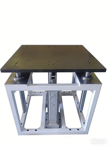 Vérin télescopique électrique à vis à billes de haute précision, corps en acier inoxydable, avec roulement, moteur et engrenage - Product Image 4