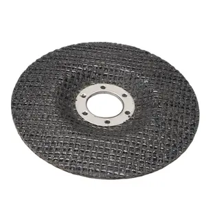 Schurende Flap Disc Schurende Pad Silicon Carbide Met Glasvezel Steunschijf, Type29 100Grit Zwarte Cn; Zhe