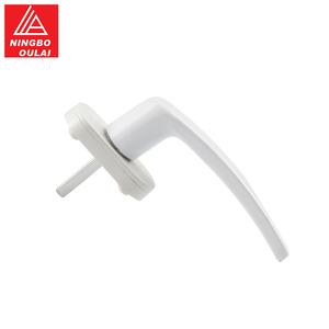 Manijas de Ventana de Diseño Europeo de Buena Calidad, Cerradura OEM para Ventana de PVC, Manijas de <span class=keywords><strong>Aluminio</strong></span> Blancas para Ventanas Abatibles a Bajo Precio - Product Image 2