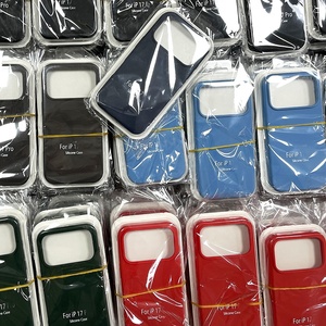 ขายส่งเคสโทรศัพท์มือถือซิลิโคนกันกระแทกสำหรับ <span class=keywords><strong>iPhone</strong></span> 17 16 ป้องกันกล้อง พร้อมจำหน่ายราคาส่ง - Product Image 3