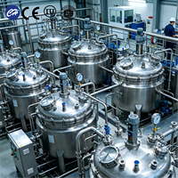Cuve de fermentation de bière à levure 10000L en acier inoxydable 316L de qualité sanitaire, certifiée CE, personnalisable de 200L à 5000L