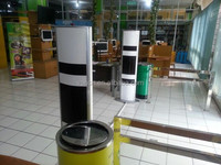 Lecteur UHF pour contrôle d'accès, système antivol EAS pour bibliothèques et livres, lecteur de portique RFID UHF pour magasin