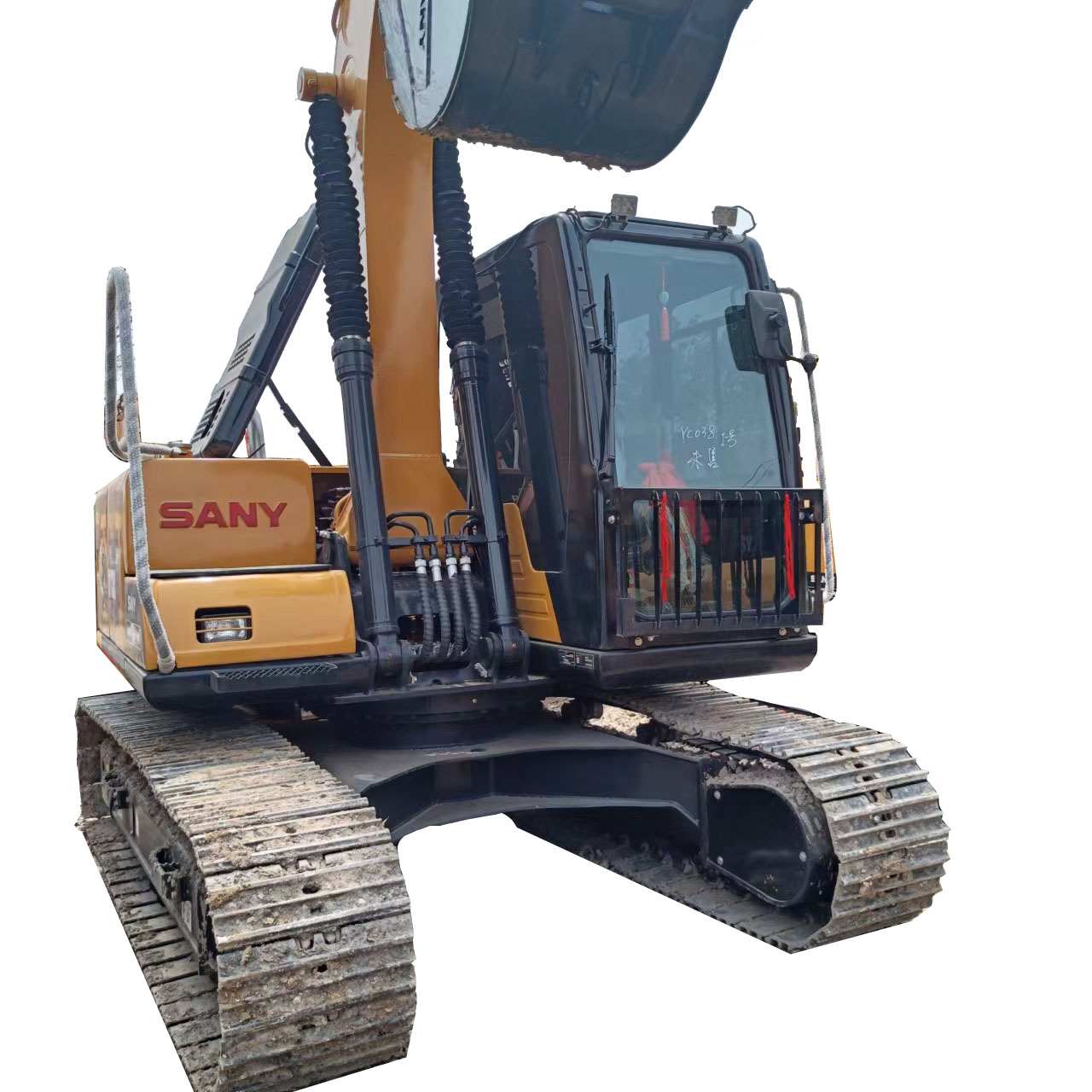 Экскаватор SANY SY135C 13,5 t 92kN ковшовый усилитель Isuzu Двигатель Шестерня для муниципальных ландшафтных сельскохозяйственных работ с двигателем